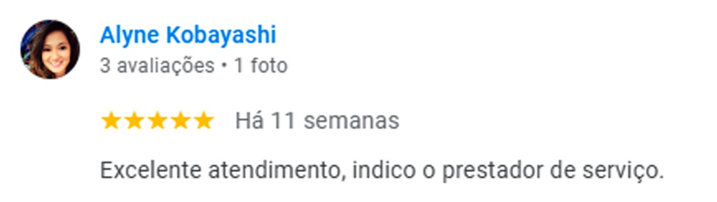 Avaliação Cliente